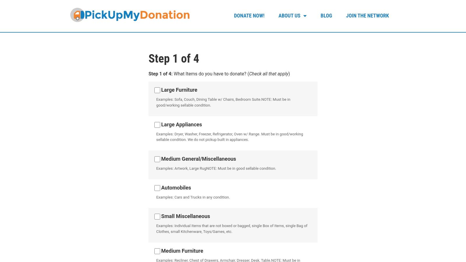 Atlanta Mission Thrift – Free Pickup for Large Donations