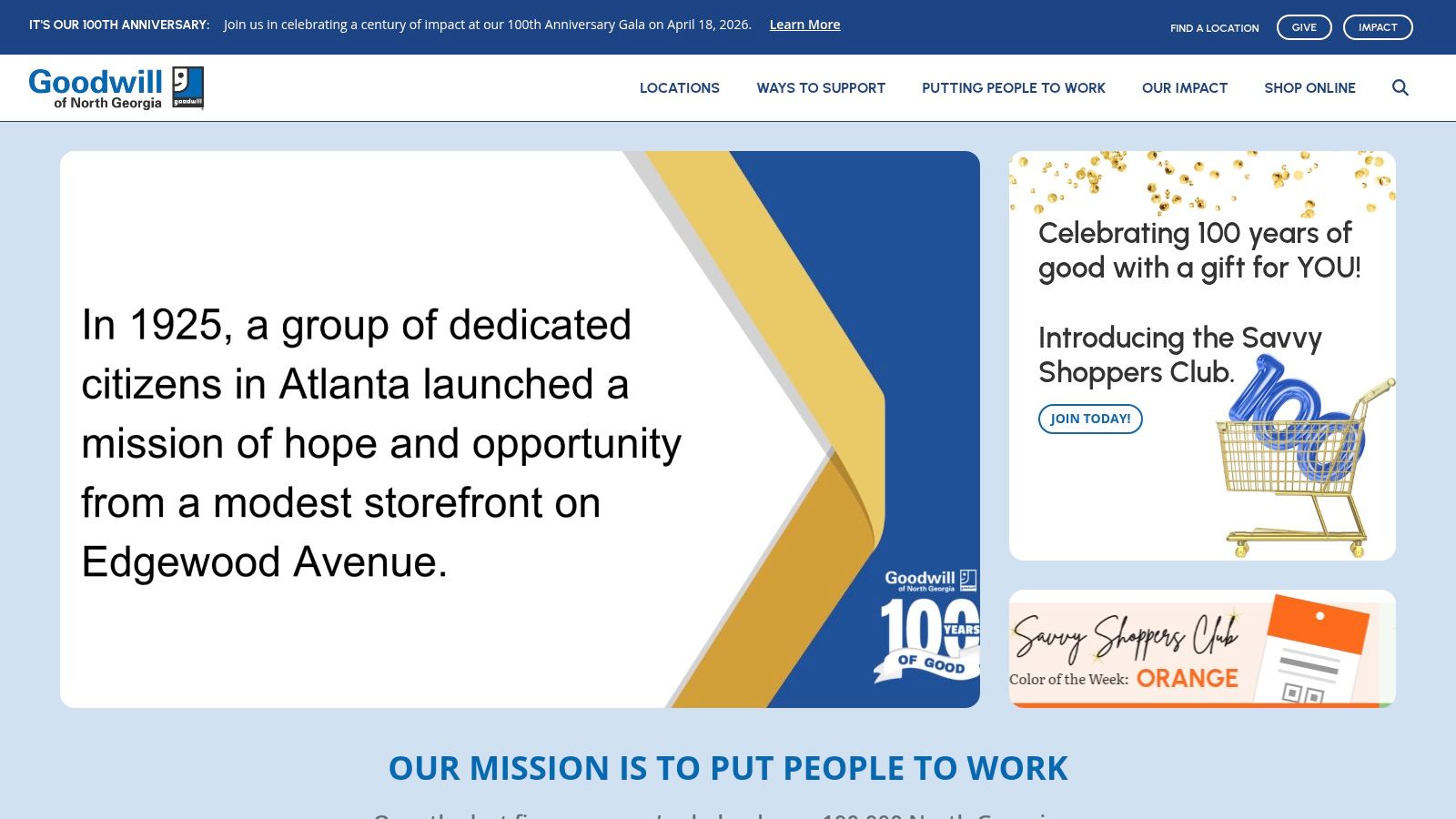 Goodwill of North Georgia (Dell Reconnect)