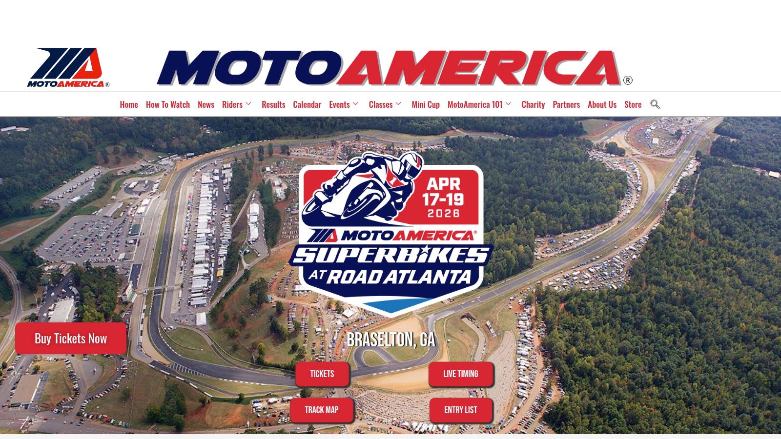 MotoAmerica Superbikes at Road Atlanta