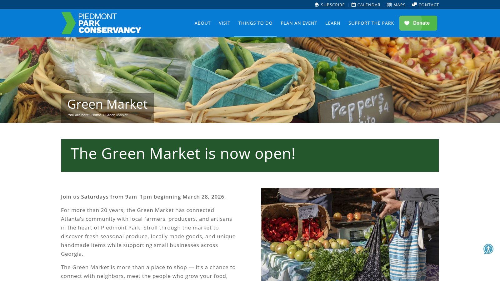 Green Market at Piedmont Park (Midtown)