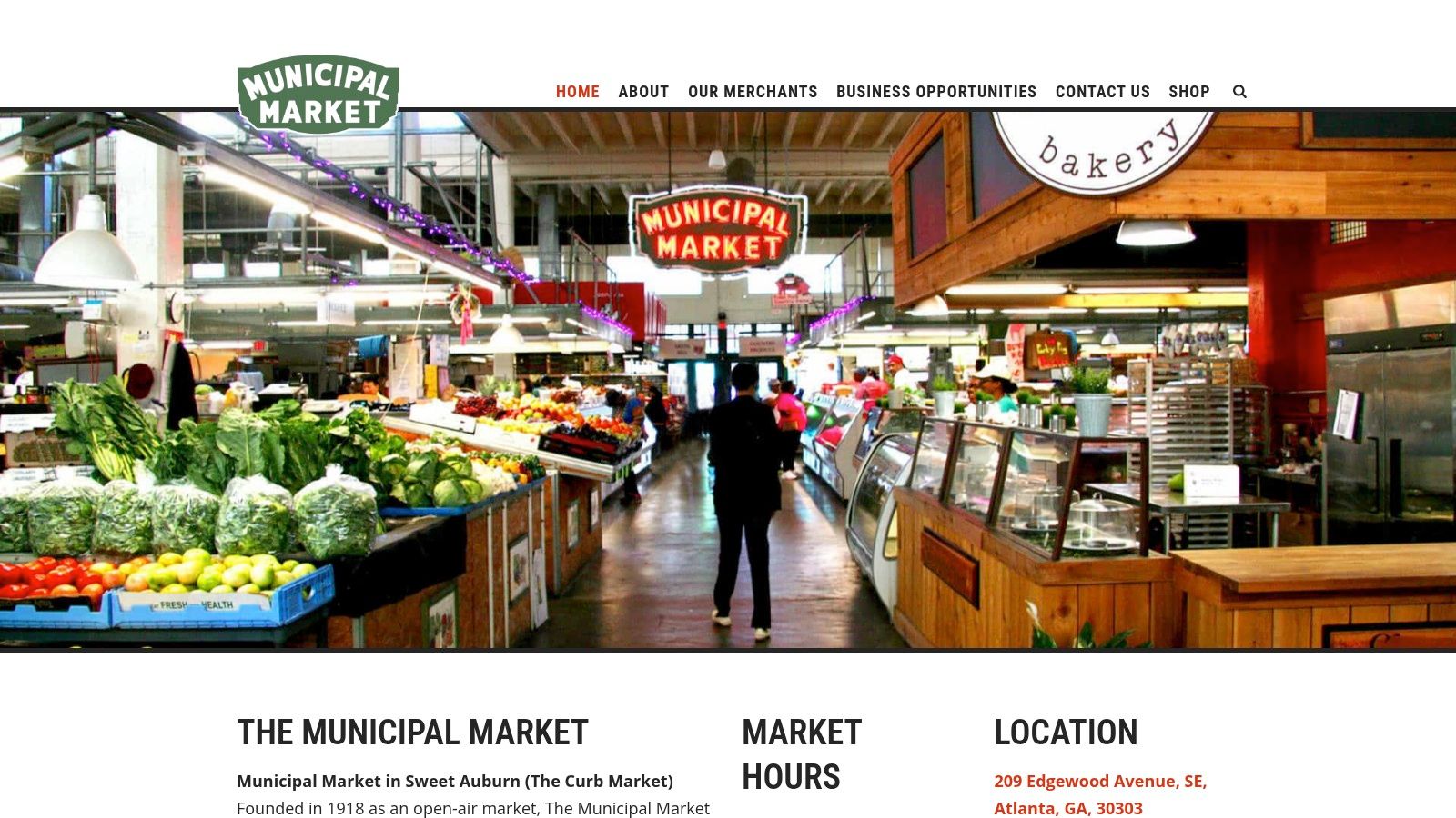 Municipal Market (Sweet Auburn Curb Market)