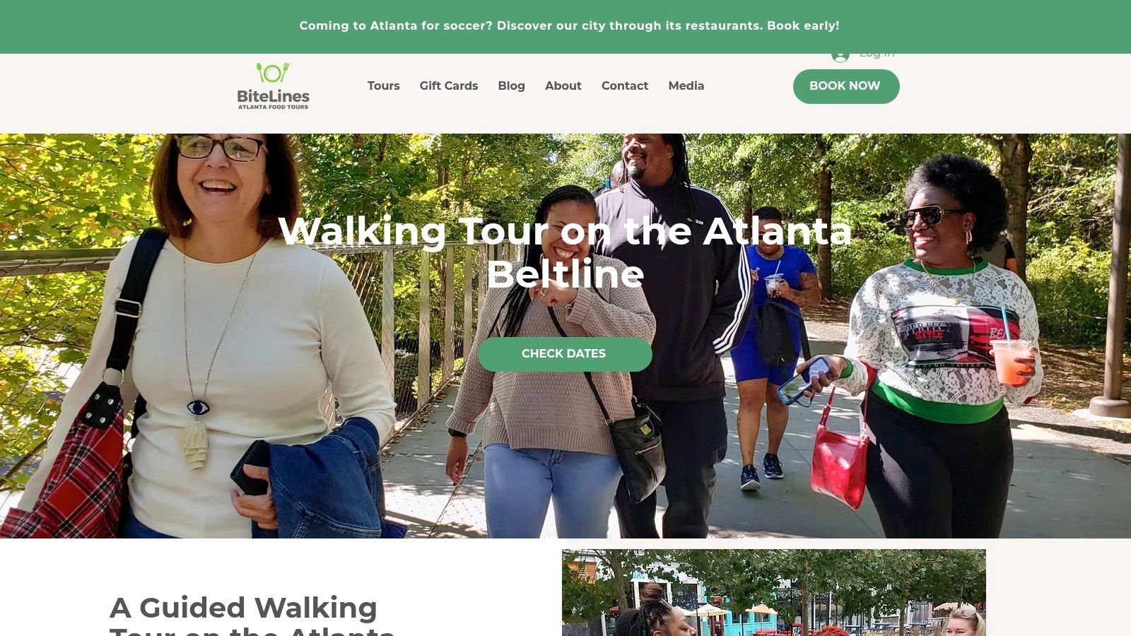 BiteLines Atlanta Food Tours – BeltLine Walking Tour