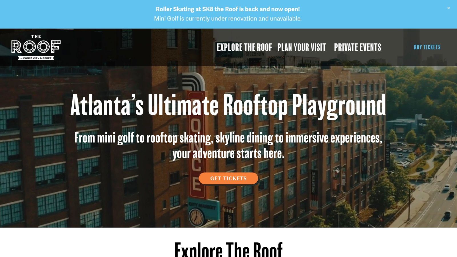 The Roof at Ponce City Market – Skyline Park