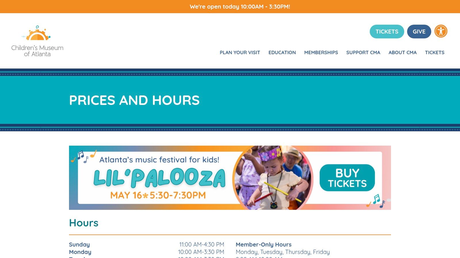 Children’s Museum of Atlanta