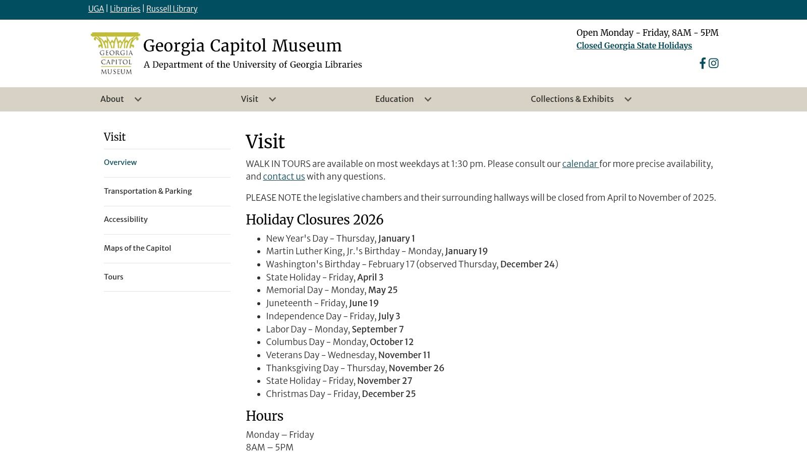 Georgia State Capitol & Georgia Capitol Museum