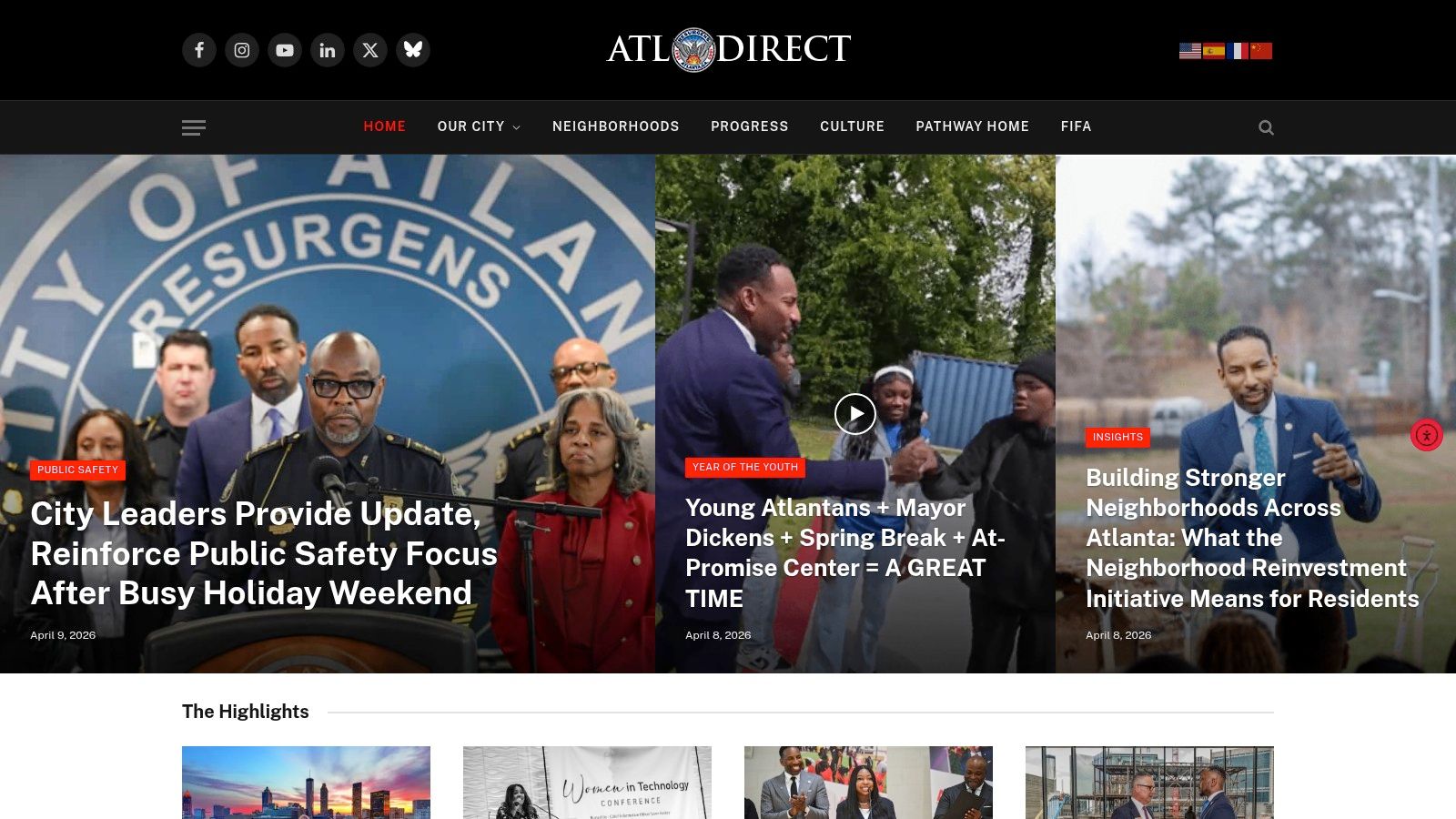 ATL.Direct (City of Atlanta official newsroom)