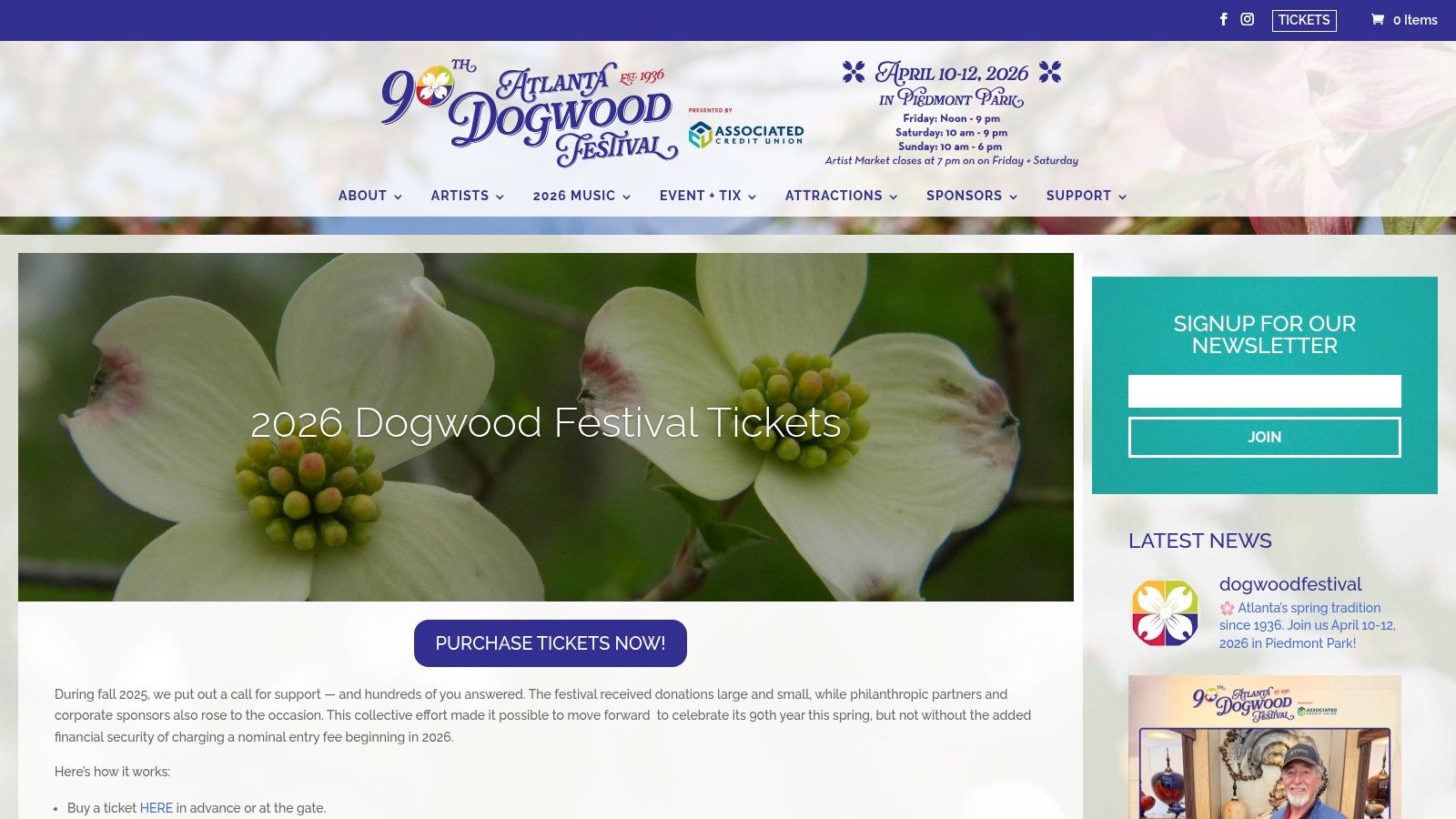 Atlanta Dogwood Festival