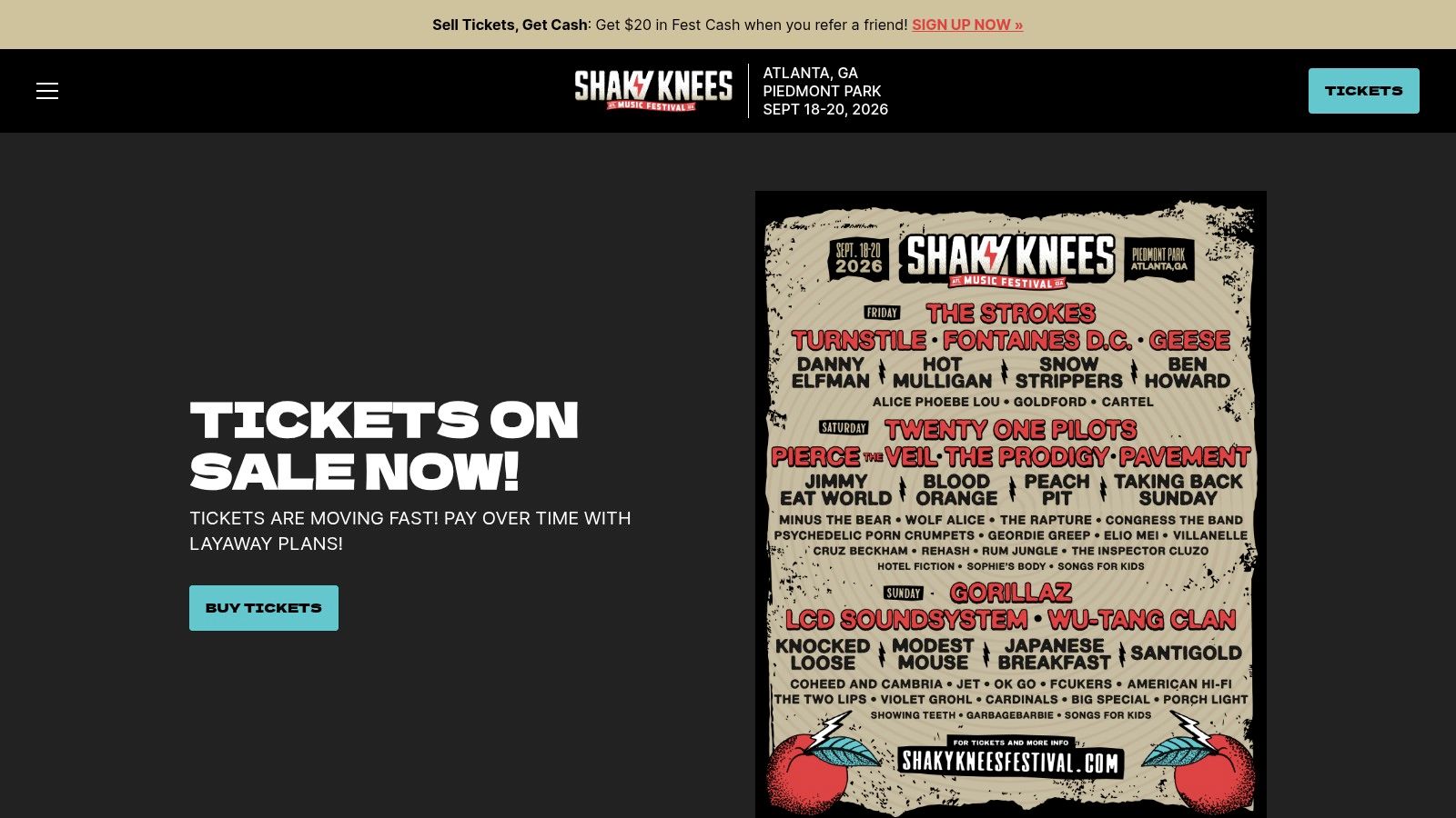 Shaky Knees Music Festival