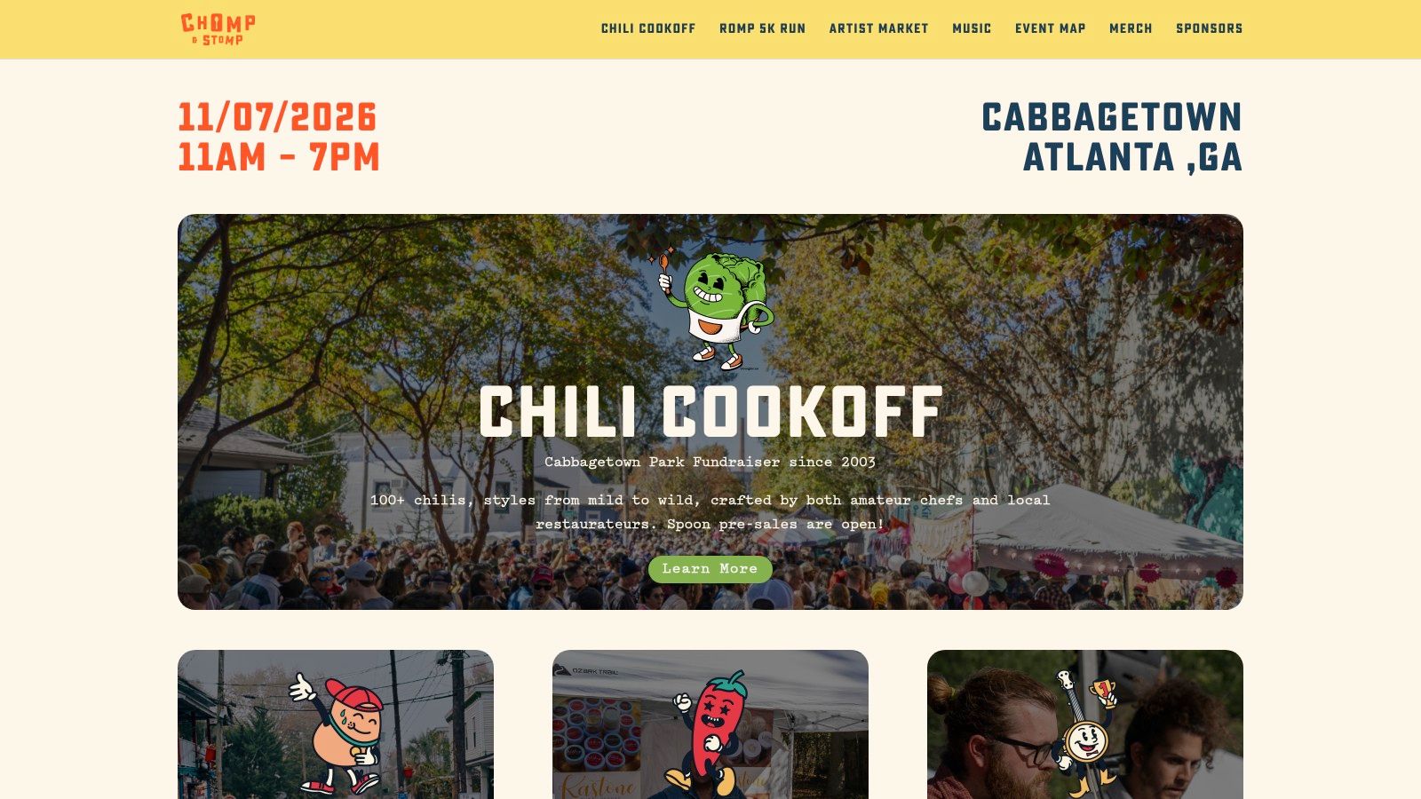 Cabbagetown Chomp & Stomp