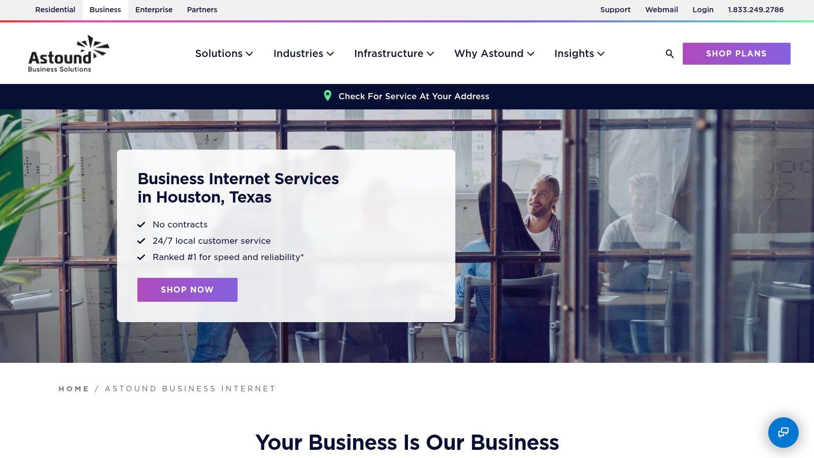 Astound Business (formerly enTouch in Houston)