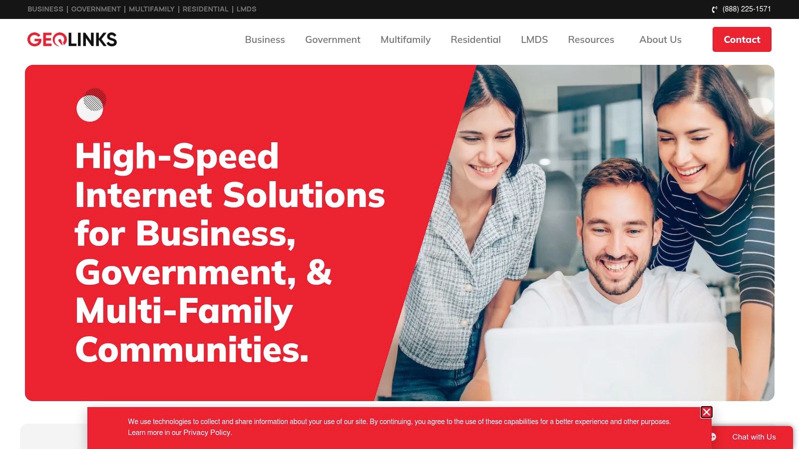 GeoLinks &ndash; Fixed Wireless and Fiber for Business (plus select Residential)